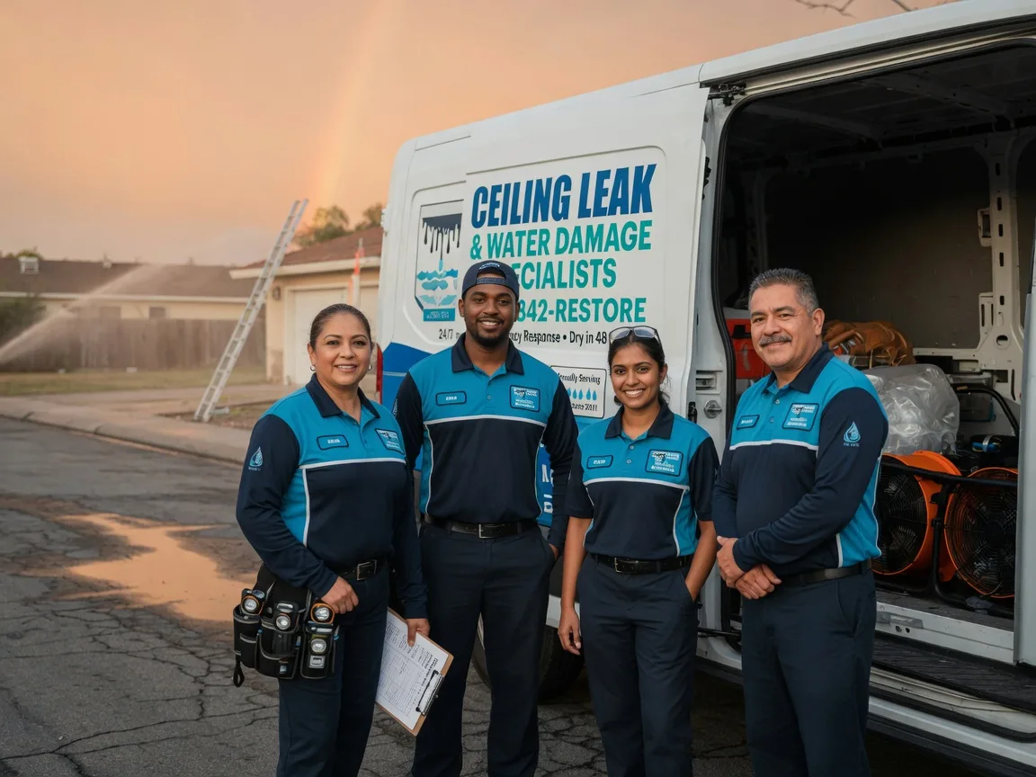Ceiling Leak Cleanup company in North Salem, IN